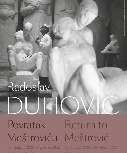 Radoslav Duhović - Povratak Meštroviću_plakat