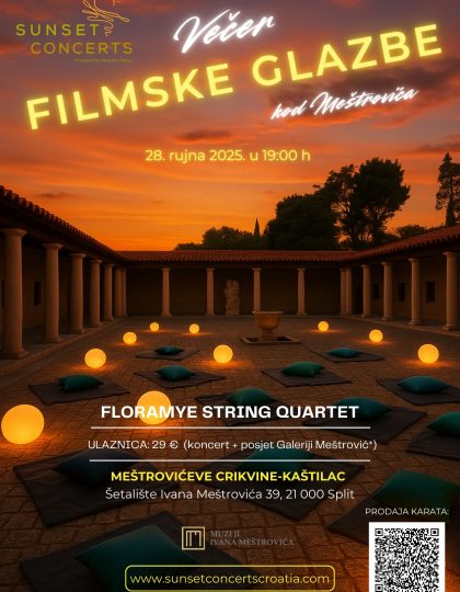 Večer filmske glazbe 28.09. Plakat HRV